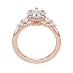 Load image into Gallery viewer, SERA PEAR CUT MOISSANITE ENGAGEMENT RING