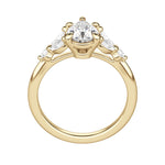Load image into Gallery viewer, SERA PEAR CUT MOISSANITE ENGAGEMENT RING