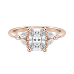 Load image into Gallery viewer, SERA RADIANT CUT MOISSANITE ENGAGEMENT RING