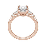 Load image into Gallery viewer, SERA RADIANT CUT MOISSANITE ENGAGEMENT RING