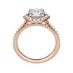 Load image into Gallery viewer, SISE ROUND CUT MOISSANITE ENGAGEMENT RING