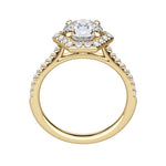Load image into Gallery viewer, SISE ROUND CUT MOISSANITE ENGAGEMENT RING