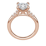Load image into Gallery viewer, SOMA CUSHION CUT MOISSANITE ENGAGEMENT RING