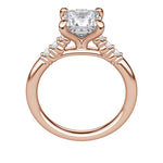 Load image into Gallery viewer, SOMA PRINCESS CUT MOISSANITE ENGAGEMENT RING