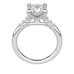 Load image into Gallery viewer, SOMA PRINCESS CUT MOISSANITE ENGAGEMENT RING