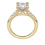 Load image into Gallery viewer, SOMA PRINCESS CUT MOISSANITE ENGAGEMENT RING