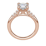 Load image into Gallery viewer, SOMA ROUND CUT MOISSANITE ENGAGEMENT RING