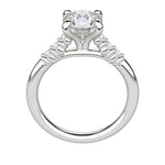 Load image into Gallery viewer, SOMA ROUND CUT MOISSANITE ENGAGEMENT RING
