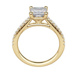Load image into Gallery viewer, SONE ASSCHER CUT MOISSANITE ENGAGEMENT RING