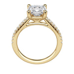 Load image into Gallery viewer, SONE CUSHION CUT MOISSANITE ENGAGEMENT RING