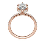 Load image into Gallery viewer, SORA MARQUISE CUT MOISSANITE ENGAGEMENT RING