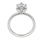 Load image into Gallery viewer, SORA MARQUISE CUT MOISSANITE ENGAGEMENT RING