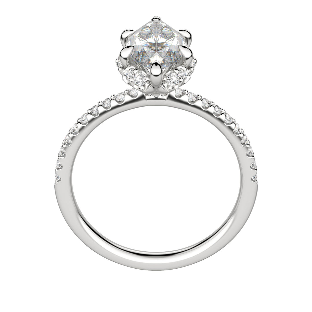 SORA MARQUISE CUT MOISSANITE ENGAGEMENT RING