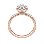 Load image into Gallery viewer, SORA OVAL CUT MOISSANITE ENGAGEMENT RING