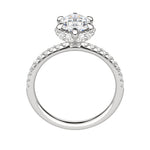 Load image into Gallery viewer, SORA OVAL CUT MOISSANITE ENGAGEMENT RING