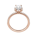 Load image into Gallery viewer, SORA RADIANT CUT MOISSANITE ENGAGEMENT RING