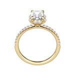 Load image into Gallery viewer, SORA RADIANT CUT MOISSANITE ENGAGEMENT RING