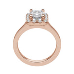 Load image into Gallery viewer, SOUL CLASSIC CUSHION CUT MOISSANITE ENGAGEMENT RING