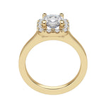 Load image into Gallery viewer, SOUL CLASSIC CUSHION CUT MOISSANITE ENGAGEMENT RING