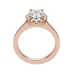 Load image into Gallery viewer, SOUL CLASSIC OVAL CUT MOISSANITE ENGAGEMENT RING