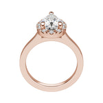 Load image into Gallery viewer, SOUL CLASSIC PEAR CUT MOISSANITE ENGAGEMENT RING