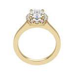 Load image into Gallery viewer, SOUL CLASSIC OVAL CUT MOISSANITE ENGAGEMENT RING