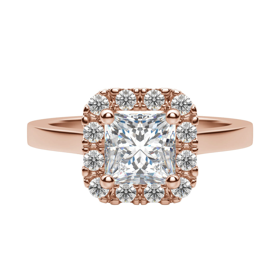 SOUL CLASSIC PRINCESS CUT MOISSANITE ENGAGEMENT RING