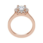 Load image into Gallery viewer, SOUL CLASSIC ROUND CUT MOISSANITE ENGAGEMENT RING