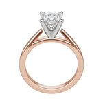 Load image into Gallery viewer, TRUE CUSHION CUT MOISSANITE ENGAGEMENT RING
