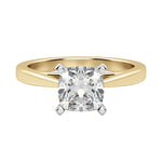 Load image into Gallery viewer, TRUE CUSHION CUT MOISSANITE ENGAGEMENT RING