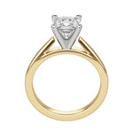 Load image into Gallery viewer, TRUE CUSHION CUT MOISSANITE ENGAGEMENT RING