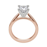 Load image into Gallery viewer, TRUE PRINCESS CUT MOISSANITE ENGAGEMENT RING