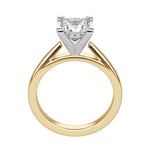 Load image into Gallery viewer, TRUE PRINCESS CUT MOISSANITE ENGAGEMENT RING