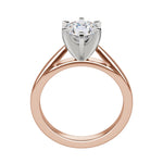 Load image into Gallery viewer, TRUE ROUND CUT MOISSANITE ENGAGEMENT RING
