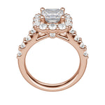Load image into Gallery viewer, VAIL BOLD ASSCHER CUT MOISSANITE ENGAGEMENT RING