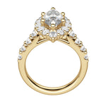 Load image into Gallery viewer, VAIL BOLD MARQUISE CUT MOISSANITE ENGAGEMENT RING