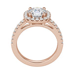Load image into Gallery viewer, VAIL ROUND CUT MOISSANITE ENGAGEMENT RING