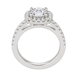 Load image into Gallery viewer, VAIL ROUND CUT MOISSANITE ENGAGEMENT RING