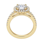 Load image into Gallery viewer, VAIL ROUND CUT MOISSANITE ENGAGEMENT RING