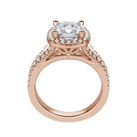 Load image into Gallery viewer, VARA CUSHION CUT MOISSANITE ENGAGEMENT RING