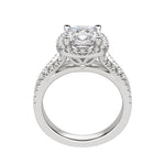 Load image into Gallery viewer, VARA CUSHION CUT MOISSANITE ENGAGEMENT RING