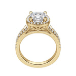 Load image into Gallery viewer, VARA CUSHION CUT MOISSANITE ENGAGEMENT RING