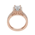 Load image into Gallery viewer, VARA EMERALD CUT MOISSANITE ENGAGEMENT RING