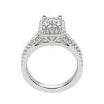 Load image into Gallery viewer, VARA EMERALD CUT MOISSANITE ENGAGEMENT RING