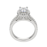 Load image into Gallery viewer, VARA OVAL CUT MOISSANITE ENGAGEMENT RING