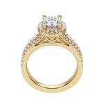 Load image into Gallery viewer, VARA OVAL CUT MOISSANITE ENGAGEMENT RING