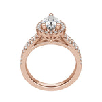 Load image into Gallery viewer, VARA PEAR CUT MOISSANITE ENGAGEMENT RING