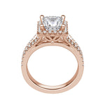 Load image into Gallery viewer, VARA PRINCESS CUT MOISSANITE ENGAGEMENT RING