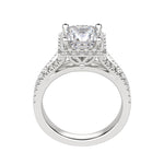 Load image into Gallery viewer, VARA PRINCESS CUT MOISSANITE ENGAGEMENT RING