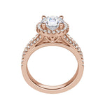 Load image into Gallery viewer, VARA ROUND CUT MOISSANITE ENGAGEMENT RING